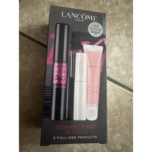 New!  Lancôme Monsieur Big in A Box + Cils Booster + Juicy Tube